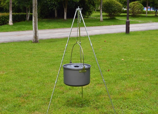 Camping outdoor campfire